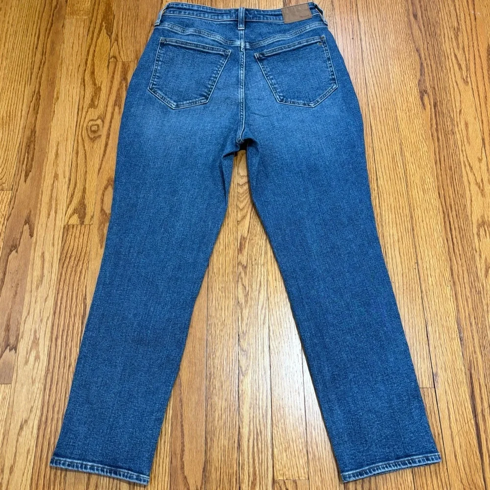 Madewell The Curvy Perfect Vintage Melgrove Wash High Waist Tapered Crop Jean 28